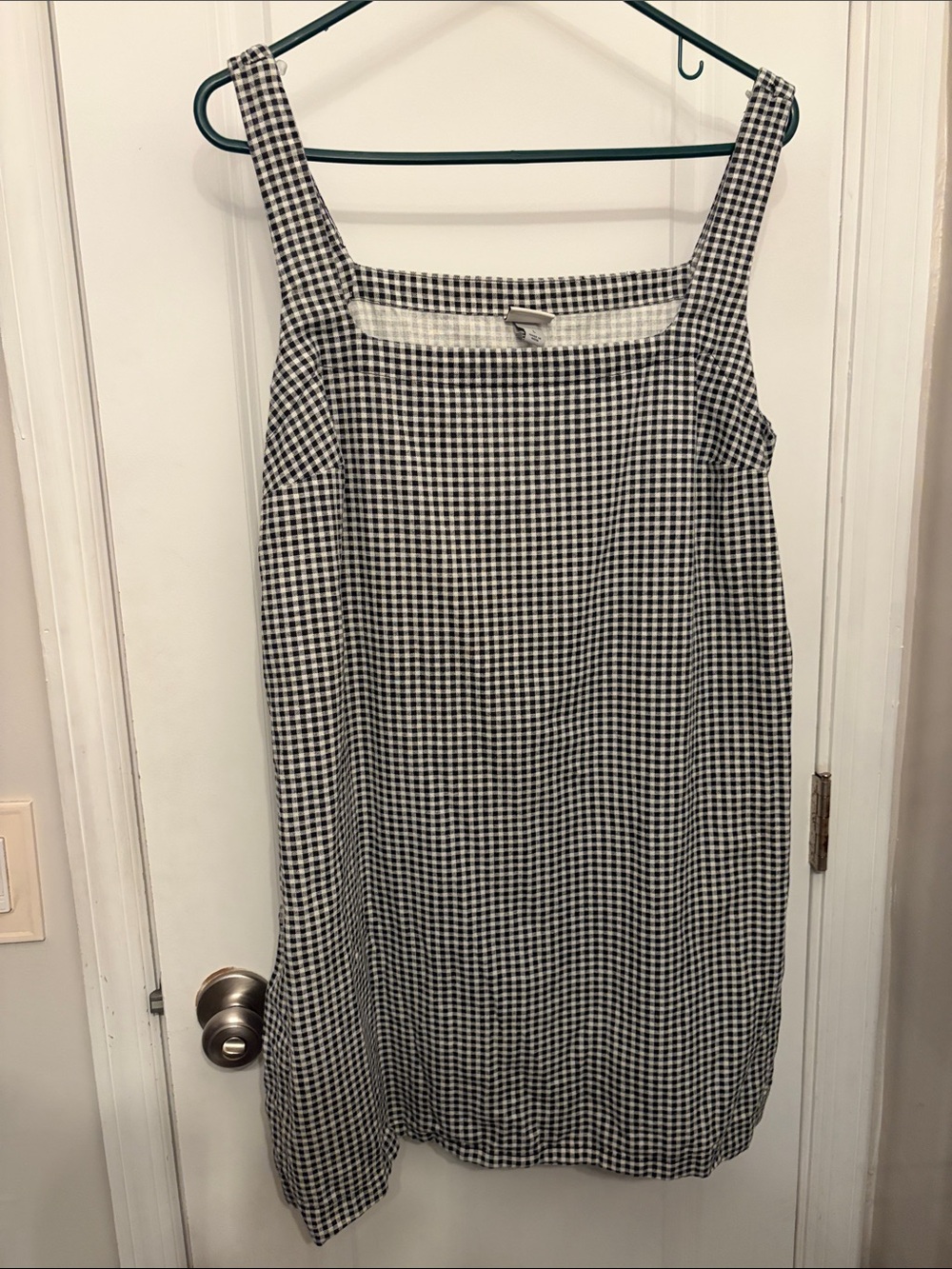 Classic Black and White Gingham Sundress